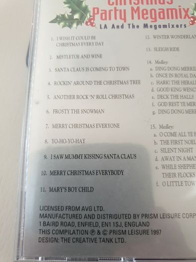 Christmas party megamix