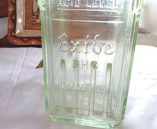 Vintage Glass Battery