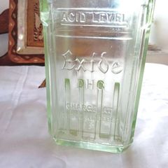 Vintage Glass Battery