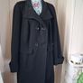 M + S Black Coat Image 2