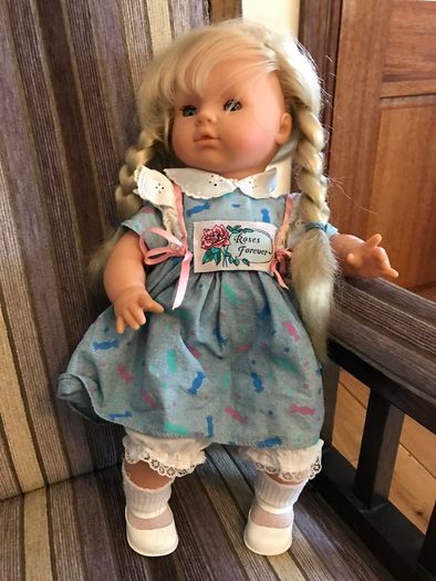 Pre-loved dressed soft body doll