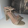 Ladies Gold Glitter High Heels Size 6 (EU 39) Image 2