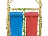 Garden Pergola for Double Bins Impregnated Pinewood
