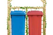 Garden Pergola for Double Bins Impregnated Pinewood