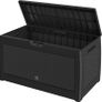 310L Rattan Look Garden Storage Outdoor Storage Box Image 4