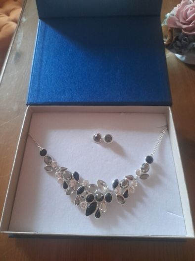 Necklace and matching earrings