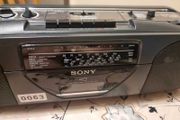 From 1988 Vintage Sony CFS-201LRadio Cassette-Recorder, all function working perfect.