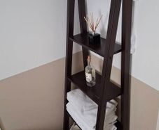 Ladder shelf