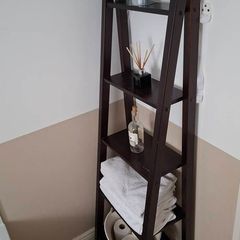 Ladder shelf