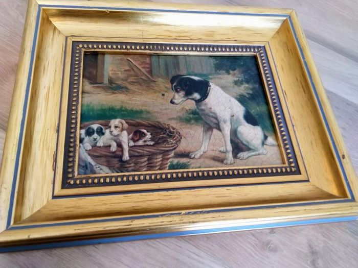 Vintage Lithograph Picture