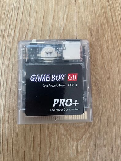 Nintendo Gameboy Color Clear CGB-001 + Flash Card 4GB