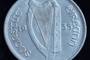 Ireland - 1935 - 6 Pence - Wolfhound - KM.5 - [2061]