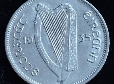 Ireland - 1935 - 6 Pence - Wolfhound - KM.5 - [2061]