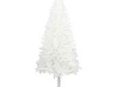 Artificial Christmas Tree Lifelike Needles White 210 cm