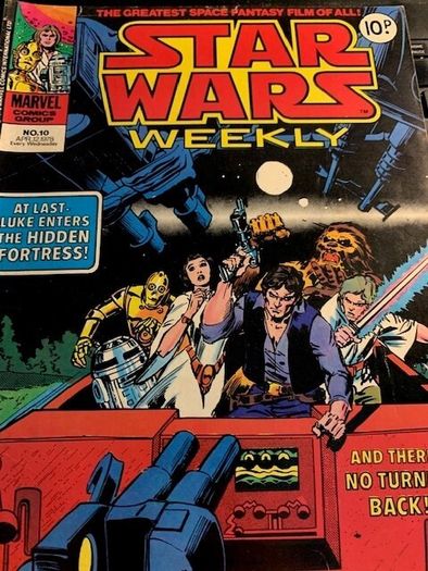 STAR WARS WEEKLY, Marvel Comics - Issues #10, #11 and #14  April 12th, 19th and May 10th 1978