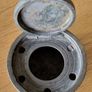 Antique Pewter Ships Capstan Inkwell Image 5
