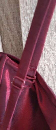 new  burgundy dress sizes s and m