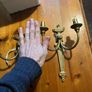 brass wall lights Image 3