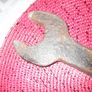 Large Antique Heavy Forged Made Railway Linesman Wrench Image 5