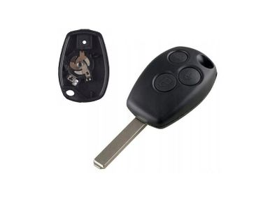 Replacement Car Remote Key Fob Shell For Dacia/Renault (3 buttons) (v1)