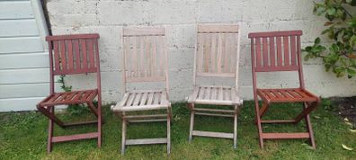 Deck chairs.