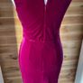dress midi deep purple pink velvet monsoon size 10 BNWT Image 9