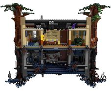 Stranger Things Upside Down Lego Replica