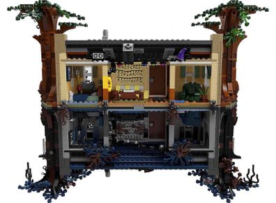 Stranger Things Upside Down Lego Replica