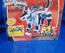 Rare Power Rangers SPD R.I.C. Robotic Interactive Canine  Complete in Box