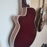 very rare semi acoustic guitar Image 7