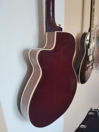 very rare semi acoustic guitar