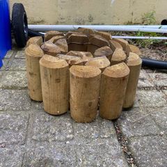 FREE Wooden Log Edging