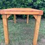Rustic Farmhouse-Style Handmade Garden Table Image 4
