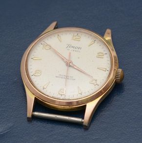 Vintage Timor Gents gold Watch