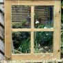 Garden mirror reflection window Image 4