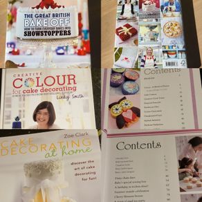 Cake decorating books