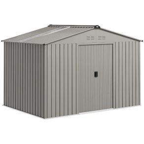 9 x 6ft Metal Garden Storage Shed