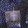 Seraphine Blue Dot Flutter Sleeve Maternity & Nursing Top Image 4