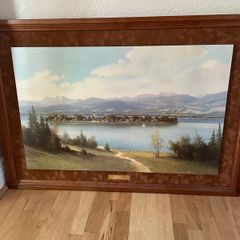 Framed Landscape Print