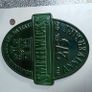 Vintage Smithwick's 275th Anniversary Green Ceramic Plaque produced in 1985. I Image 2