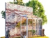 Aluminium Greenhouse 3.65 m3