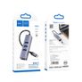 HOCO. Hub Type-C Gigabit Ethernet (USB to USB3.0 3 + RJ45) for data transfer Image 4