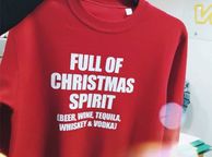 main image for ad Funny Christmas jumper full of Christmas spirit
