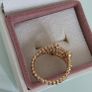 Pandora precious memory diamond ring 14ct yellow gold (g585) size (54) weight (4.58g) Image 3