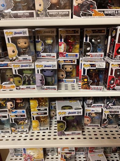 Marvel and DC POPs