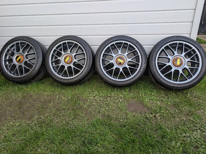 R17 5x112 genuine BBS RC 307 wheels