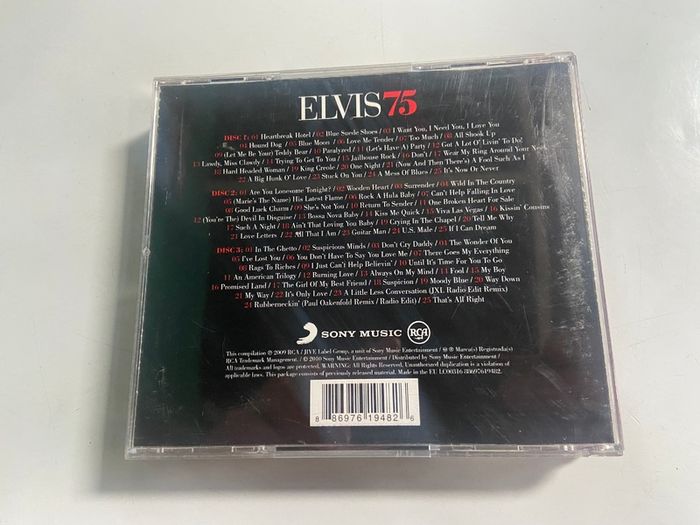 Elvis 75 3 CD Set