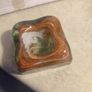 Coloured Glass Ashtray Image 3