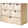 IKEA Wooden Drawer Unit Image 2