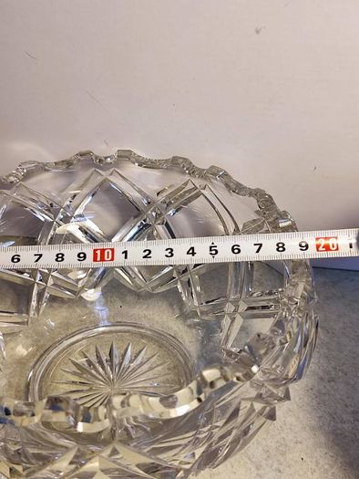Nice Haevy Crystal Bowl No Stamp.